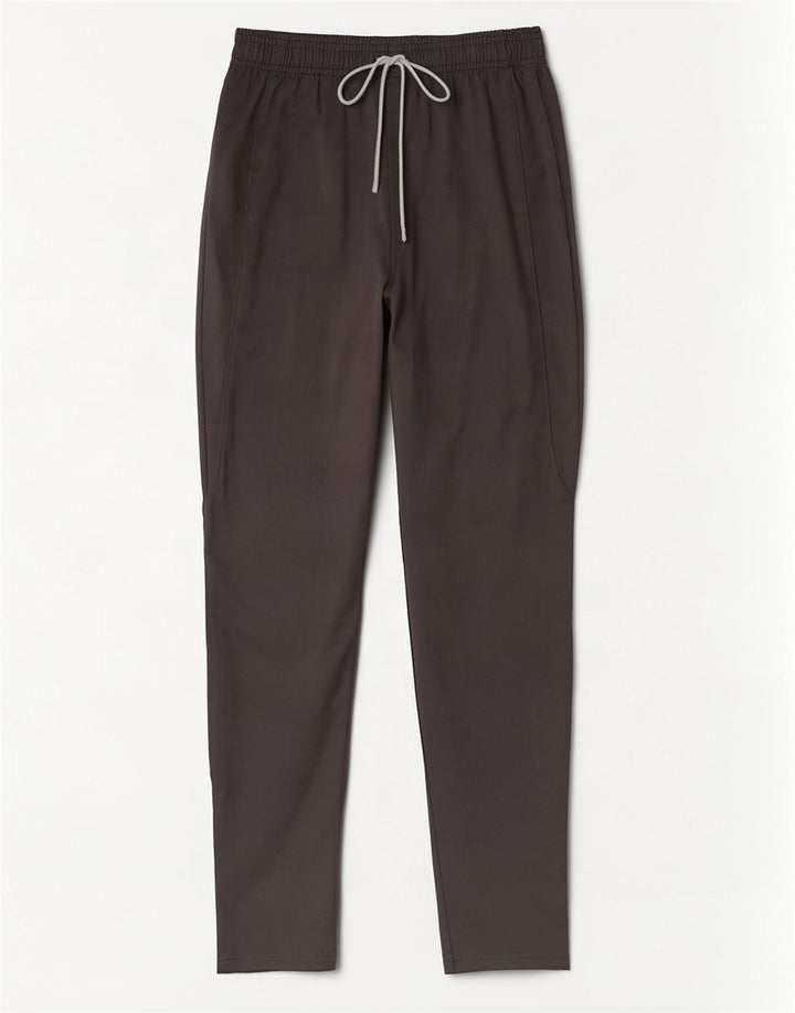 Calça de treino masculina Under Armour pequena cinza poliéster