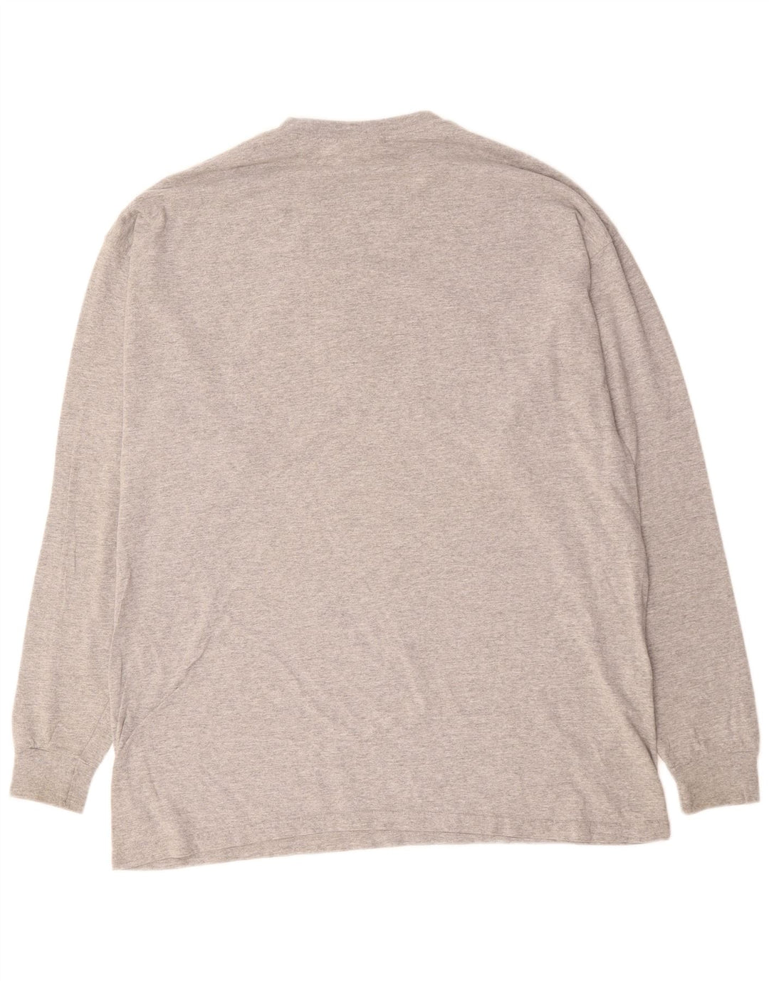 PUMA Mens Graphic Top Manga Longa XL Cinza Algodão