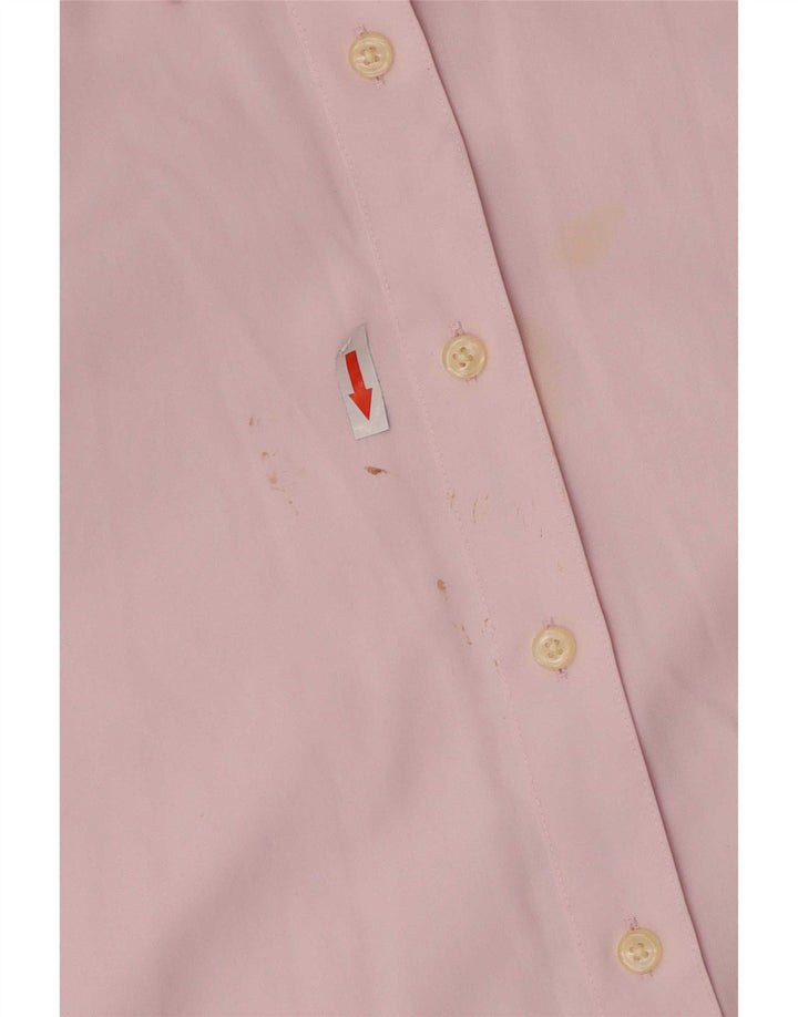 Camisa feminina Orvis US 18 2XL algodão rosa