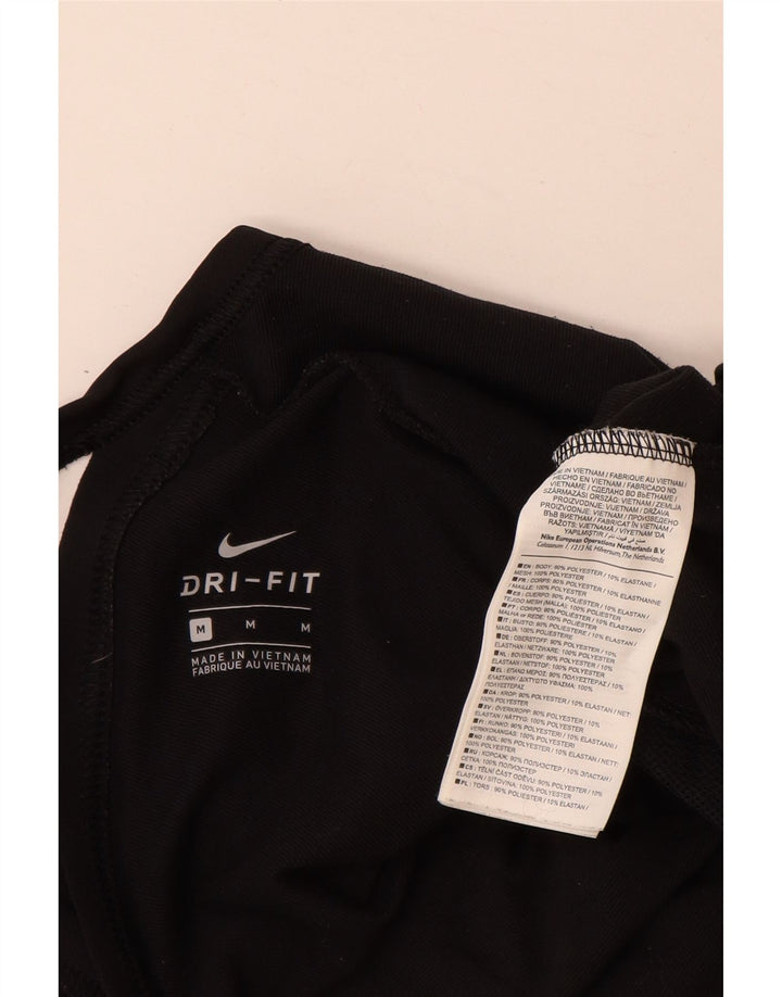 Nike Womens Dri Fit Oversized Moletom Jumper UK 14 Médio Preto