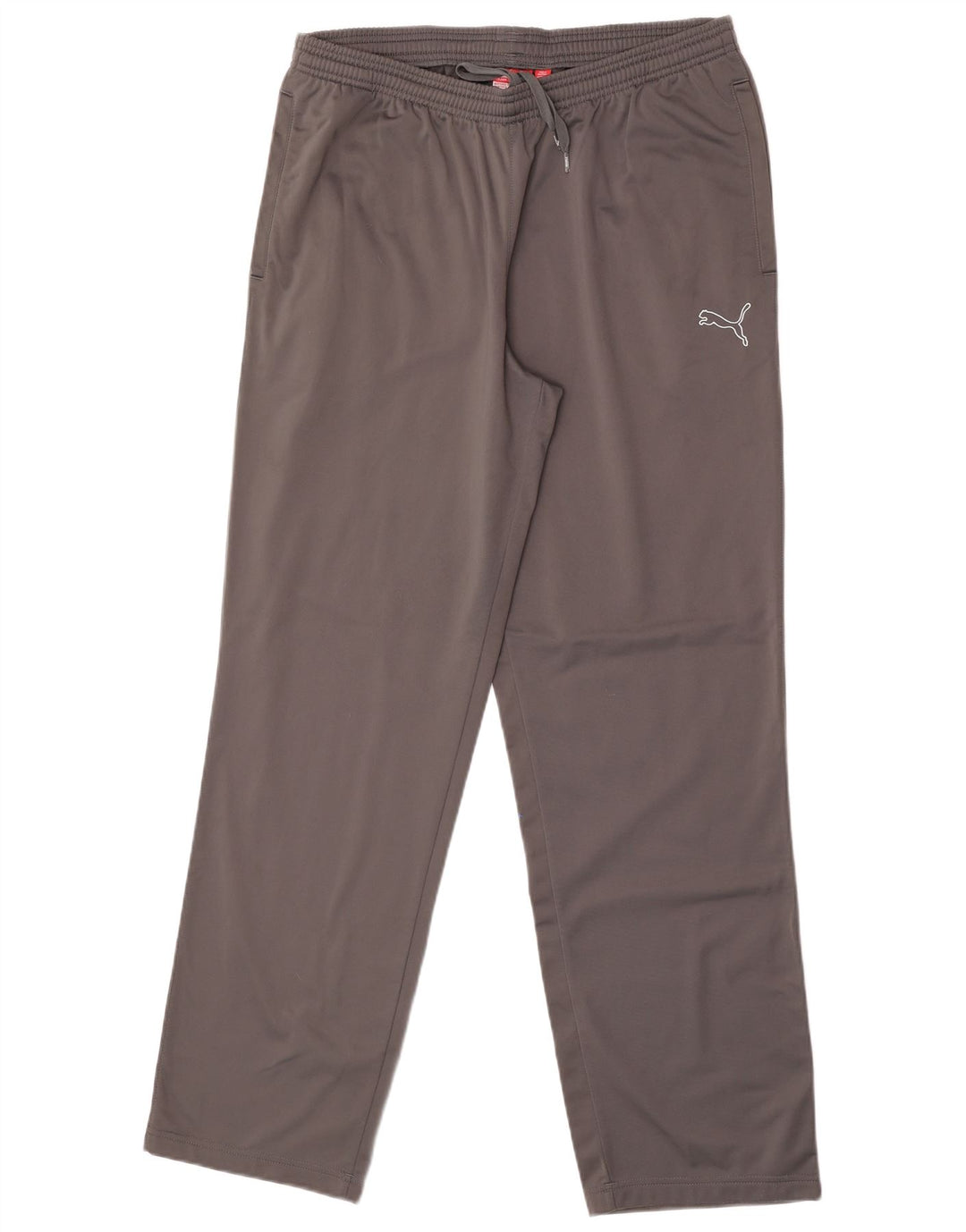 Calça de treino masculina Puma grande poliéster cinza