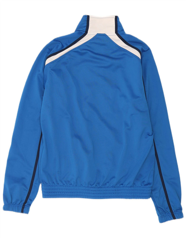 Asics Mens Tracksuit Top Jacket XL Azul Colourblock Poliéster