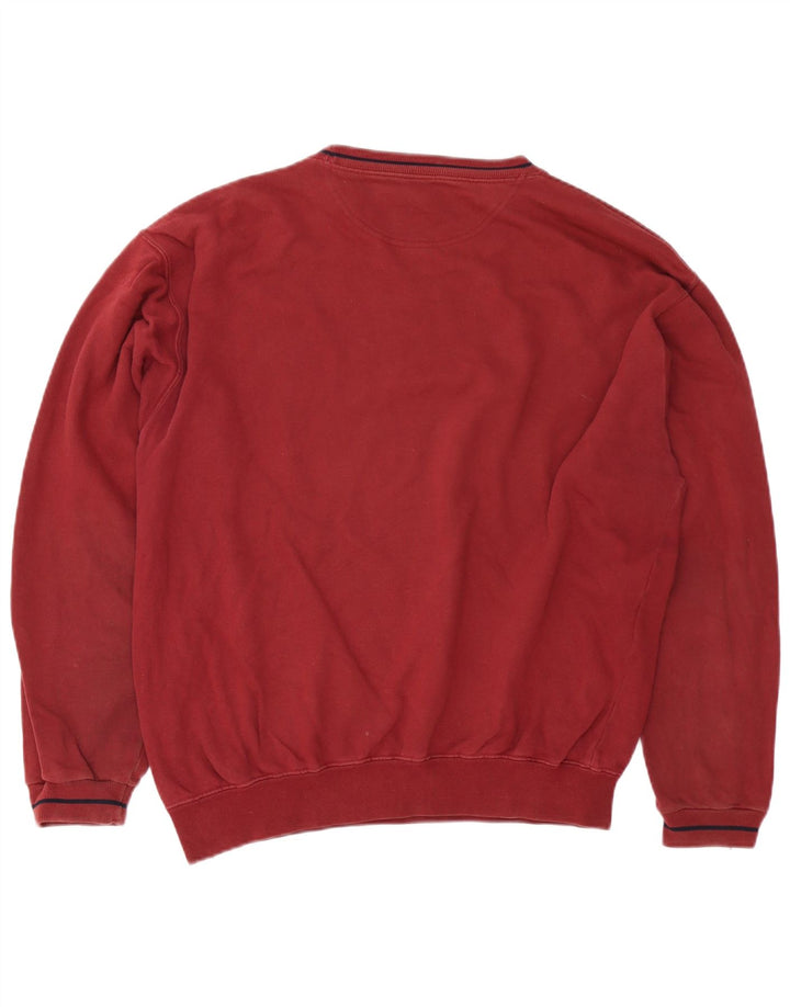Champion moletom masculino jumper médio algodão borgonha