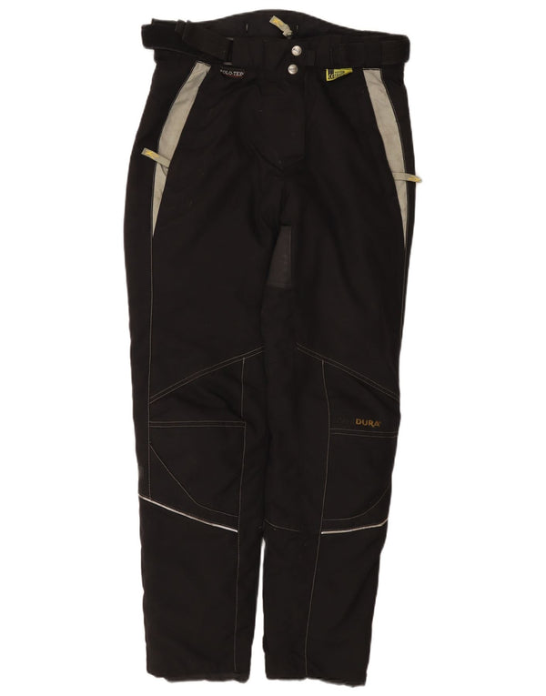 POLO Masculino Moto Racer Calça Pequena W30 L30 Preto Colourblock Poliamida