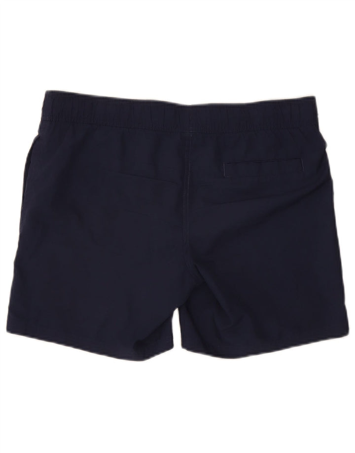 Shorts esportivos masculinos Puma pequenos poliéster azul marinho