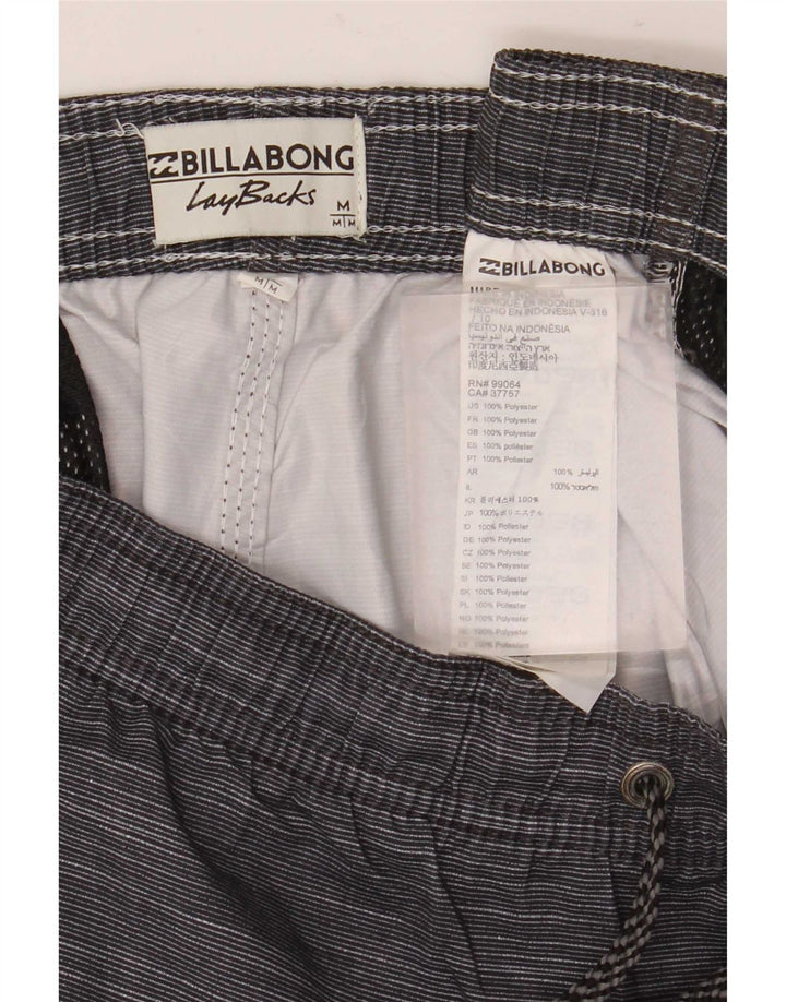 Billabong Mens Sport Shorts Médio Poliéster Salpicado Azul Marinho