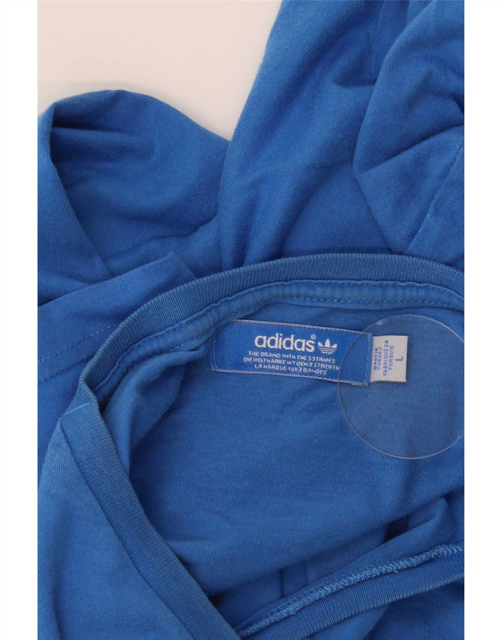 Camiseta Adidas Masculina Graphic Top Grande Azul