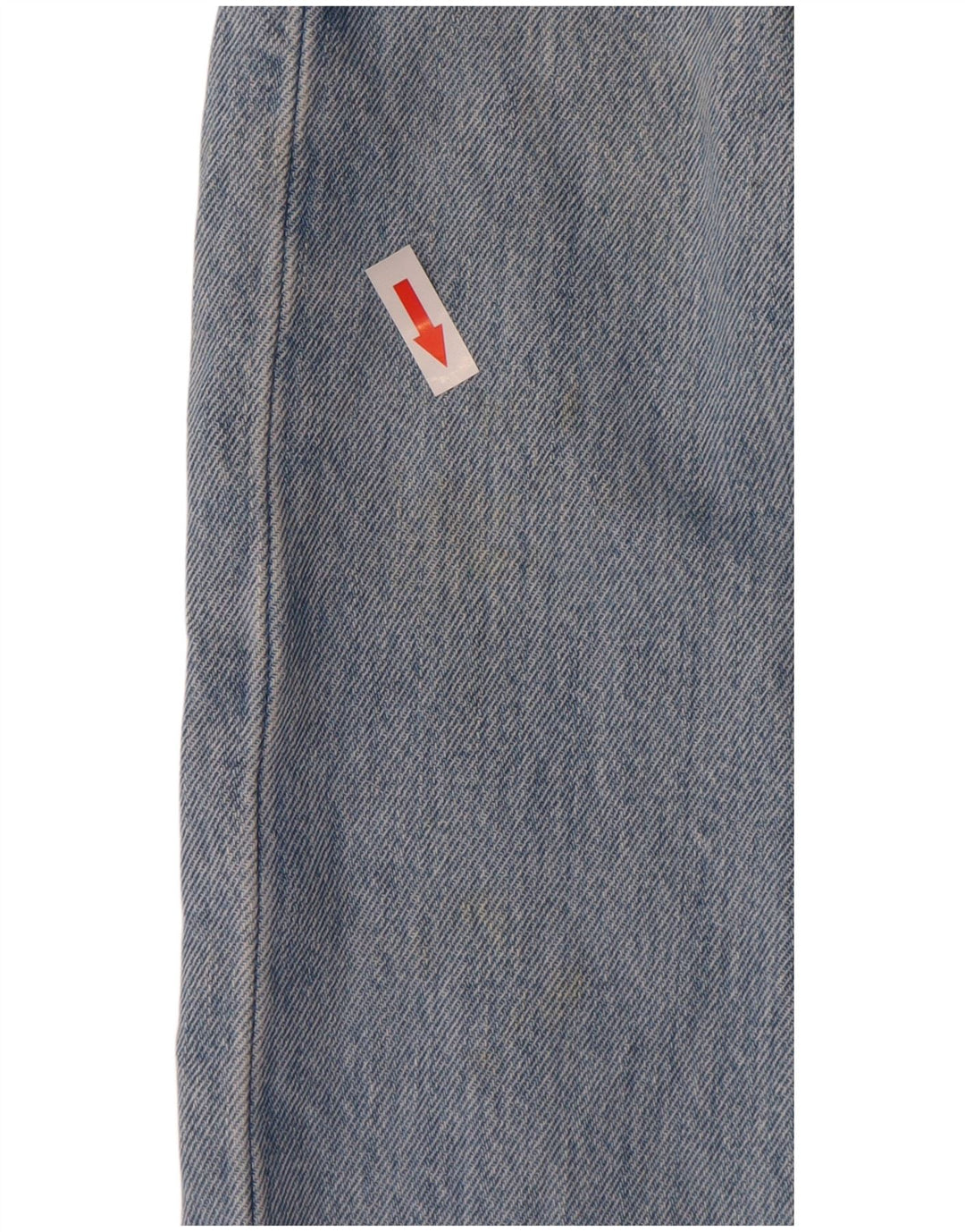 Calça jeans reta masculina Levi's W34 L30 azul algodão