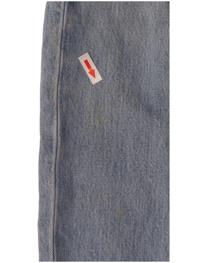 Calça jeans reta masculina Levi's W34 L30 azul algodão