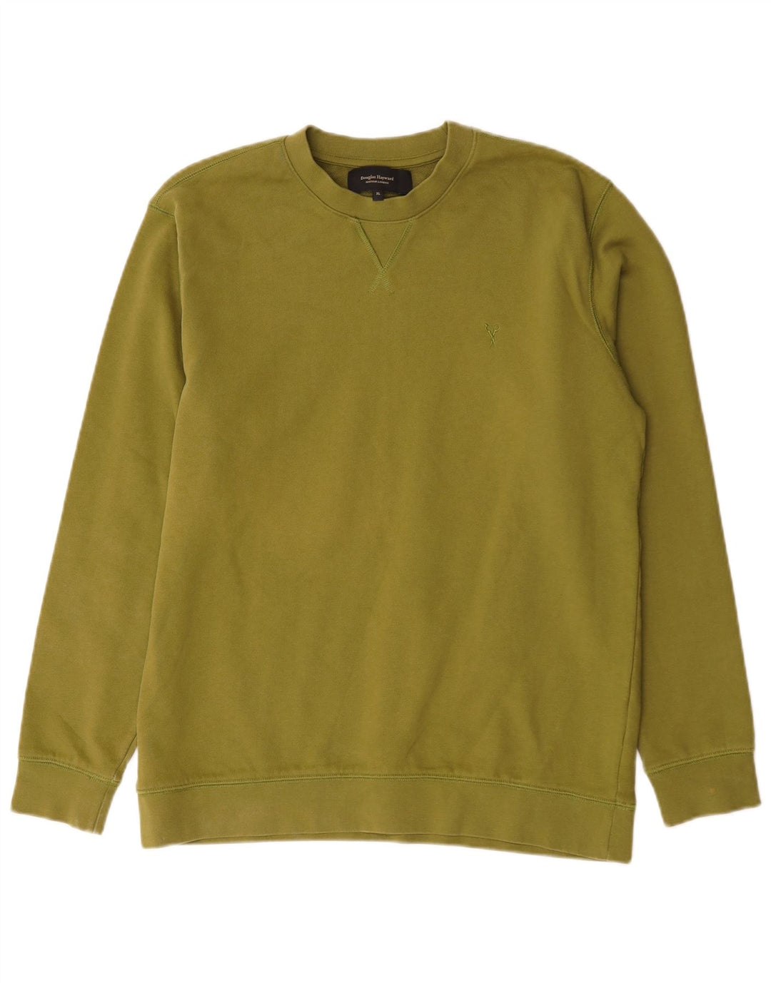 Douglas Hayward moletom masculino Jumper XL algodão cáqui