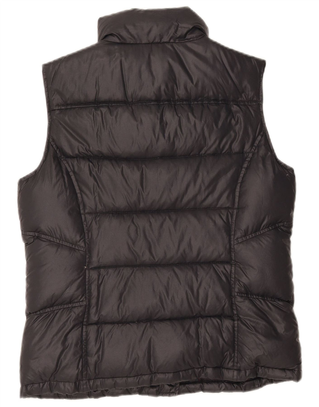 Colete acolchoado feminino TOMMY HILFIGER UK 14 médio preto Cupro