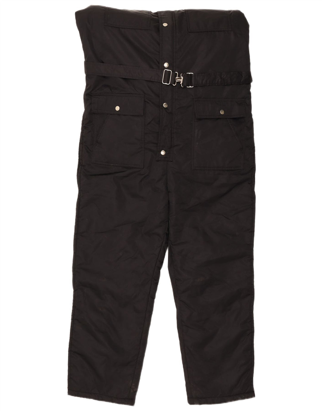 Macacão de esqui masculino com capuz Sears Work Leisure grande nylon preto