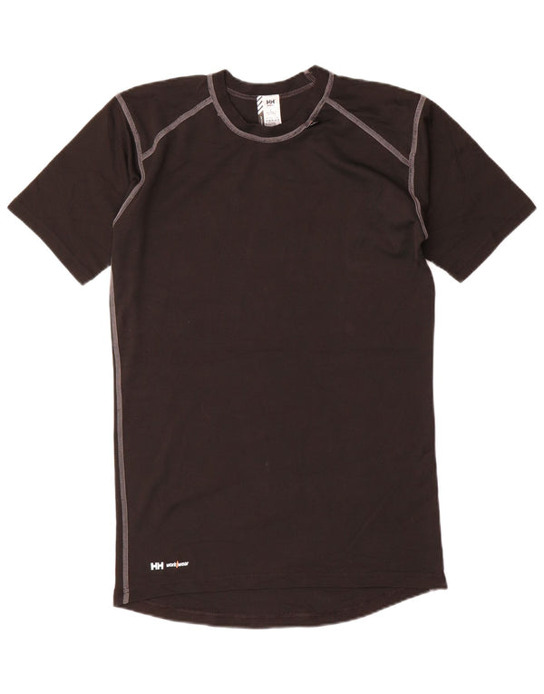 Camiseta masculina unissex Helly Hansen Top IT 52/54 grande preta esportiva