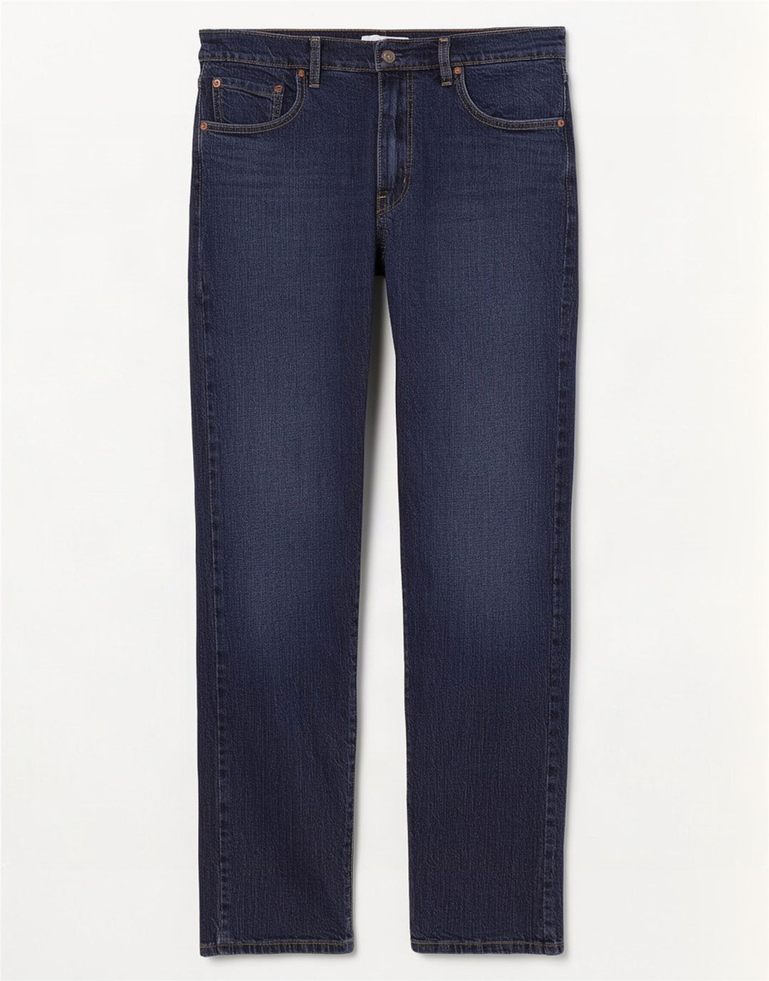 Levi's Masculino 502 Tapered Jeans W36 L32 Azul Algodão