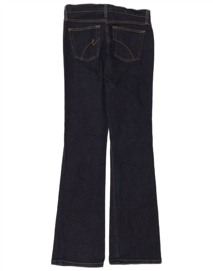 Jeans feminino Tommy Hilfiger Bootcut W30 L34 azul marinho algodão