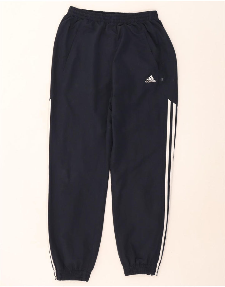 Adidas Mens Treino Calças Joggers Médio Azul Marinho Poliéster