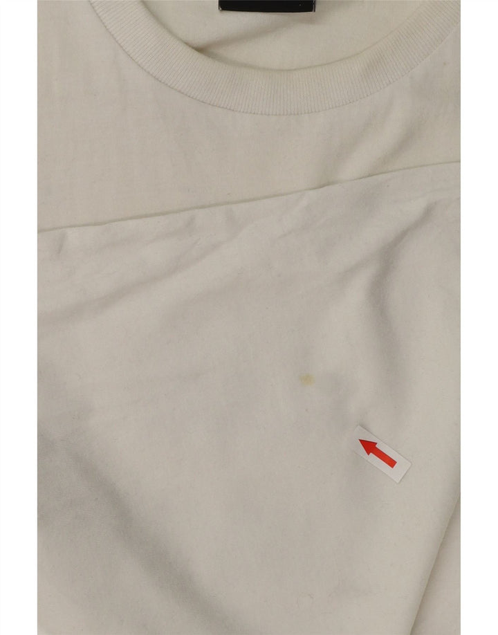 Camiseta masculina gráfica SUPERDRY Top XL algodão branco