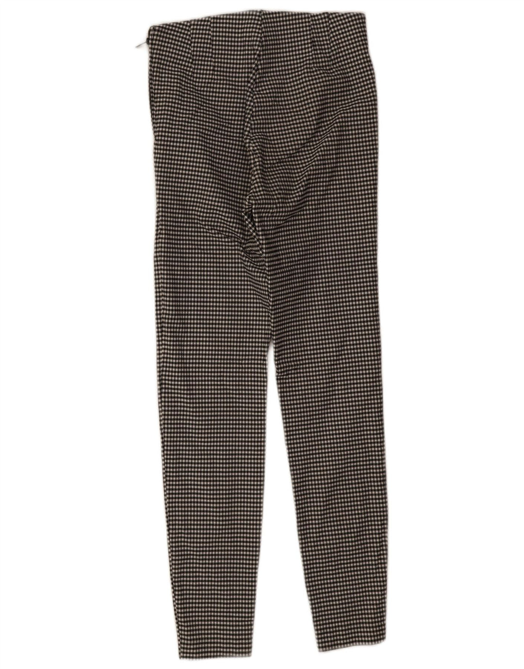 Leggings femininas Zara UK 12 médio preto guingão