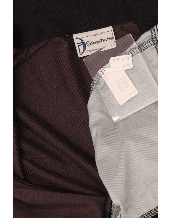 Sergio Tacchini Mens Treino Top Jacket IT 46 Small Brown Colourblock