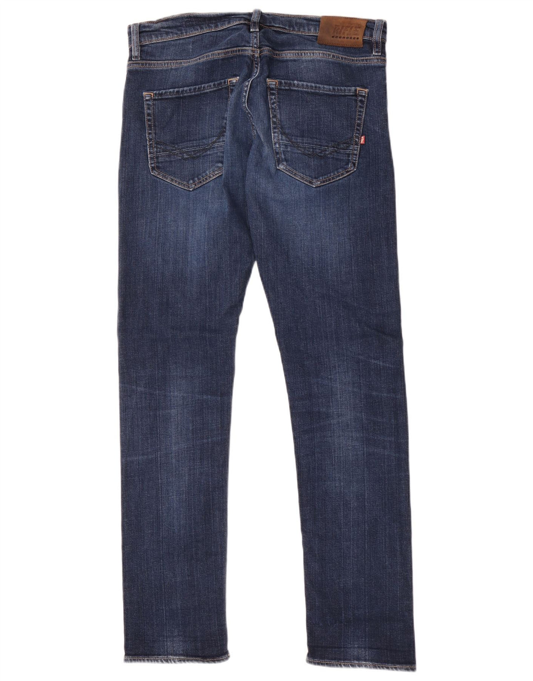 Rifle Jeans Slim Masculino W34 L33 Azul Algodão