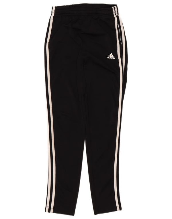 Calças de treino ADIDAS meninas 11-12 anos preto poliéster