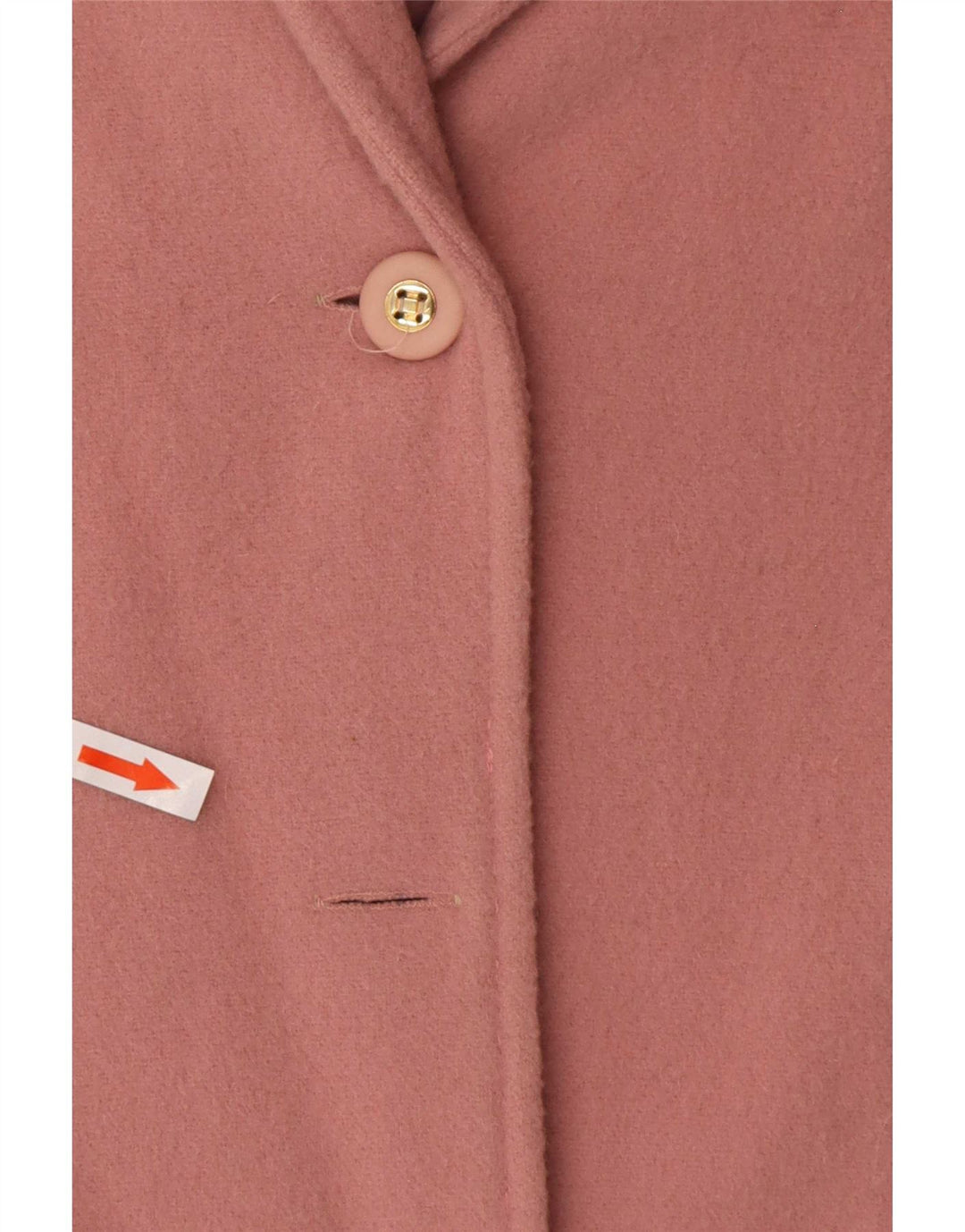 Jaqueta blazer feminina vintage de 2 botões IT 50 XL lã rosa