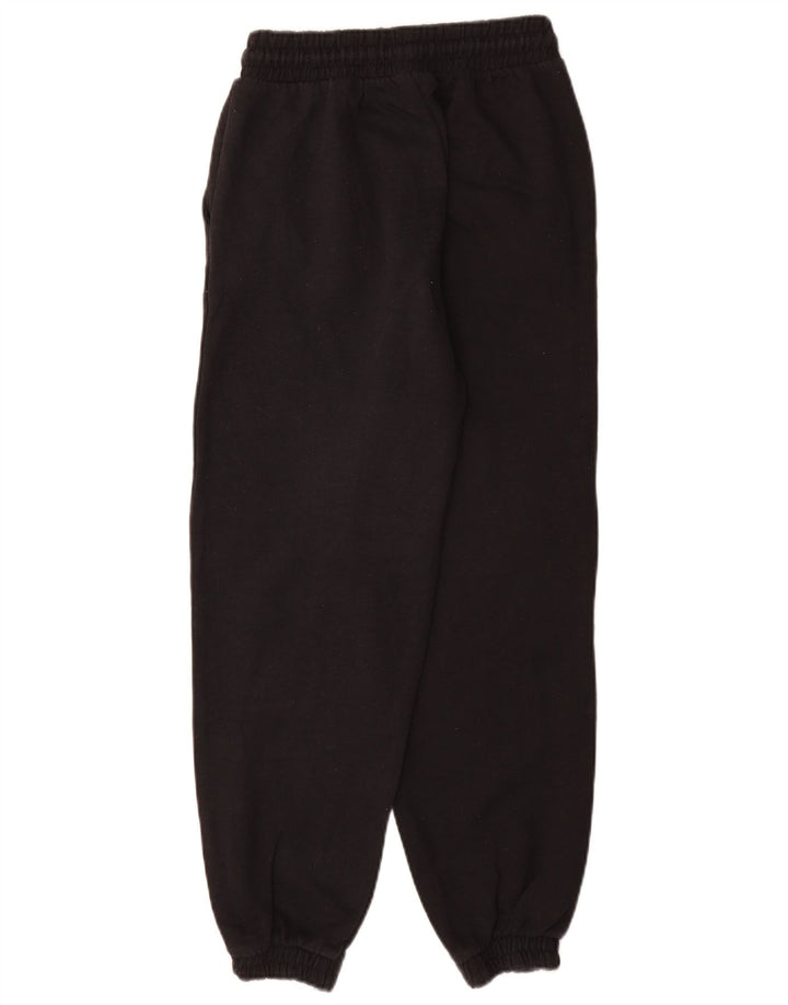 Calça de treino feminina Zara Joggers UK 8 pequena preta