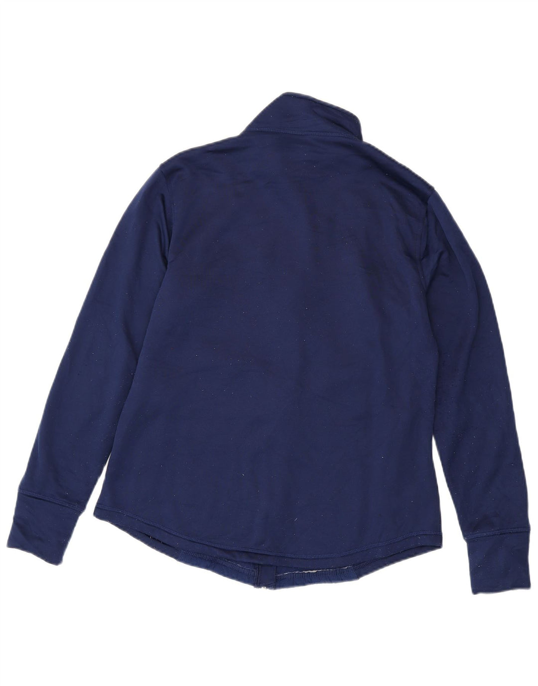 Jaqueta feminina FILA Tracksuit Top UK 16 grande poliéster azul marinho