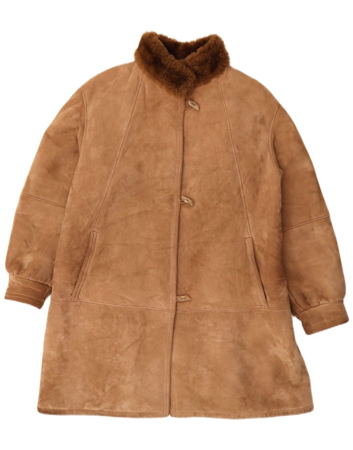 Casaco feminino Sinclair Shearling IT 48 XL marrom shearling