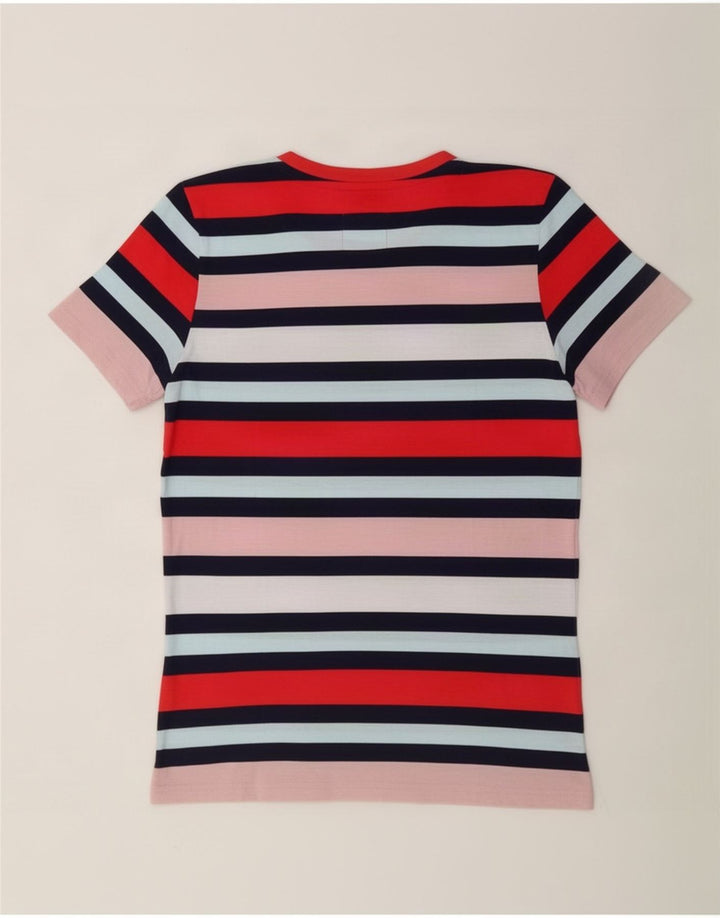 Camiseta feminina Superdry com estampa gráfica UK 12 listrada média multicolorida
