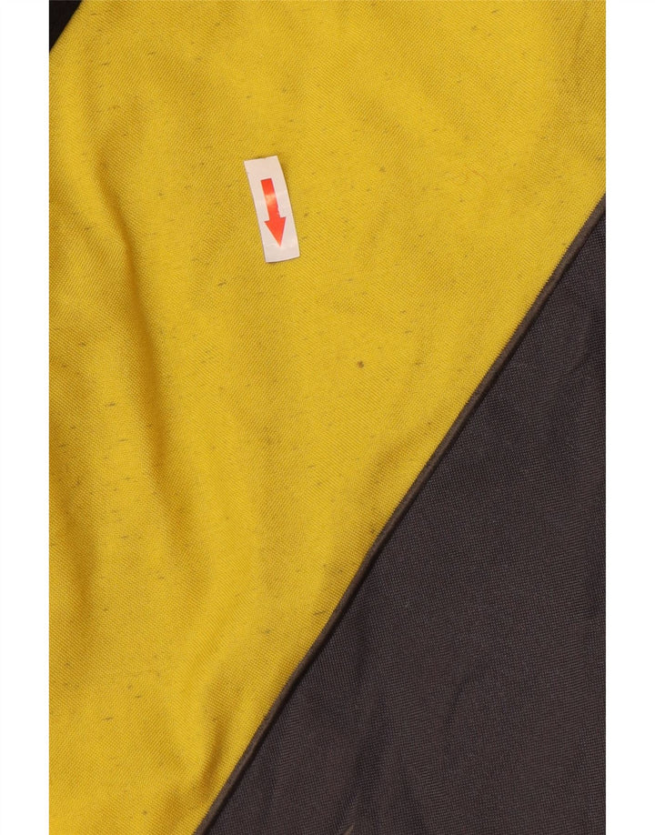 Jaqueta masculina Dainese Moto Racer Biker UK 38 Medium Yellow Colourblock Nylon