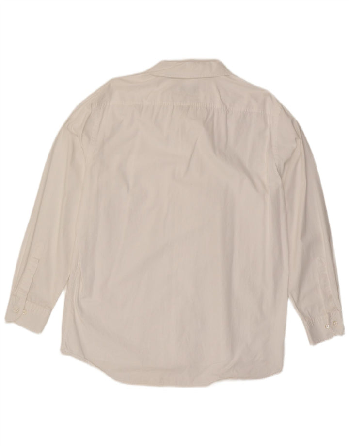 Camisa masculina Hugo Boss grande algodão branco