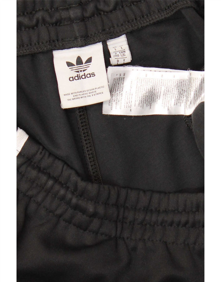 Adidas Mens Treino Calças Joggers Grande Poliéster Preto