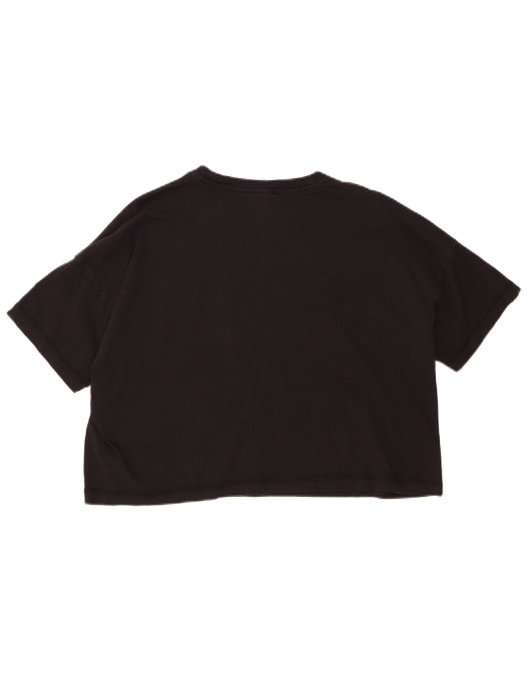 Campeão Camiseta Feminina Oversized Crop Graphic Top Reino Unido 14 Médio Preto