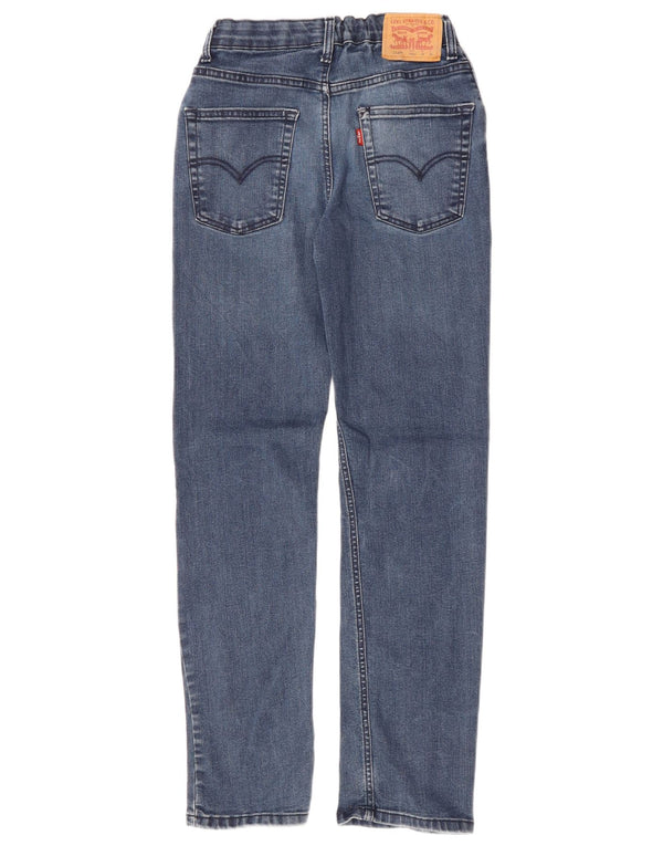 Levi's Boys 514 Straight Jeans 15-16 Anos W28 L30 Azul Marinho Algodão