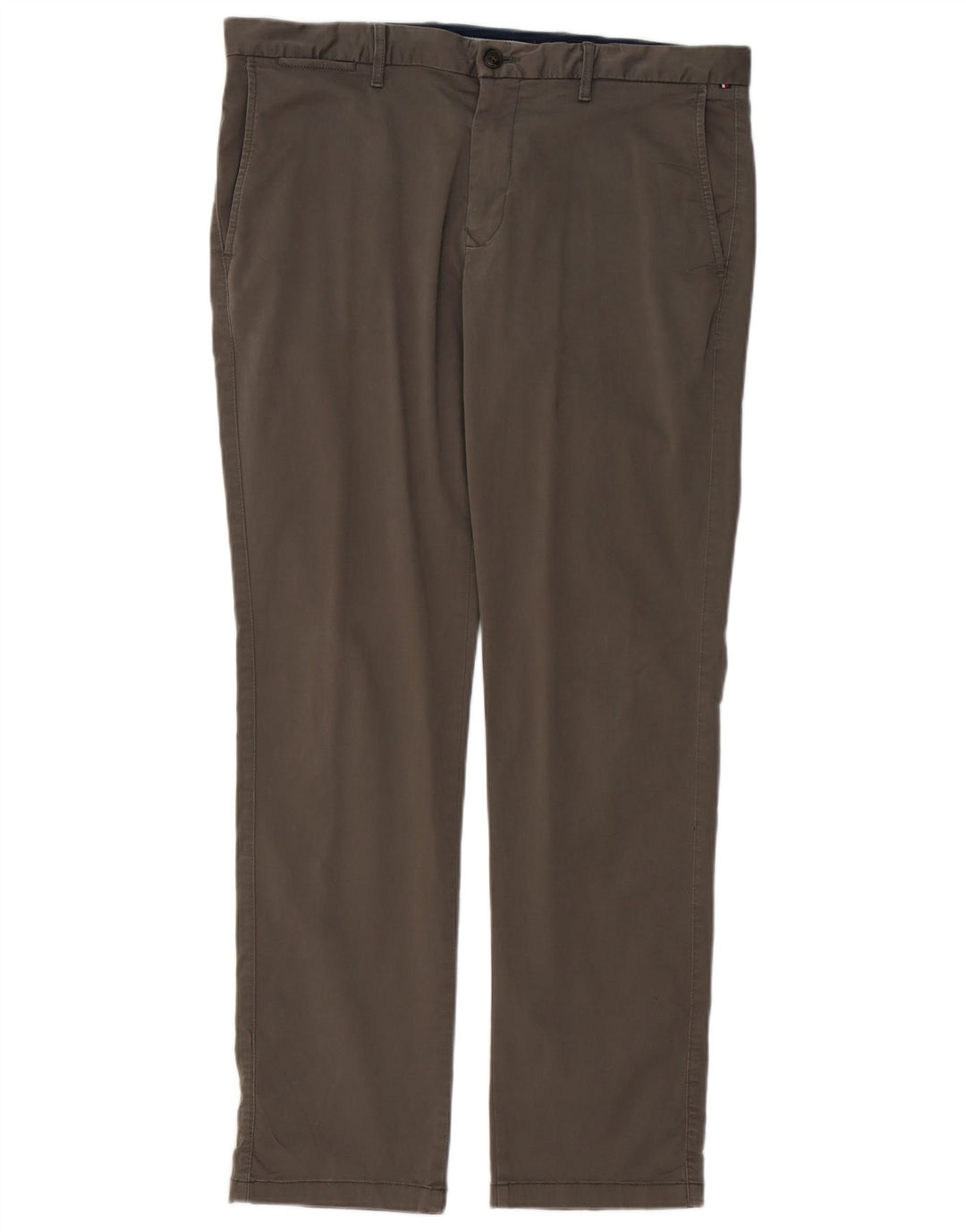 Calça Chino Masculina TOMMY HILFIGER W36 L32 Algodão Cinza