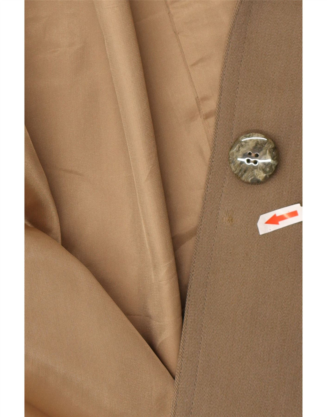 Sobretudo oversized feminino vintage UK 18 XL marrom