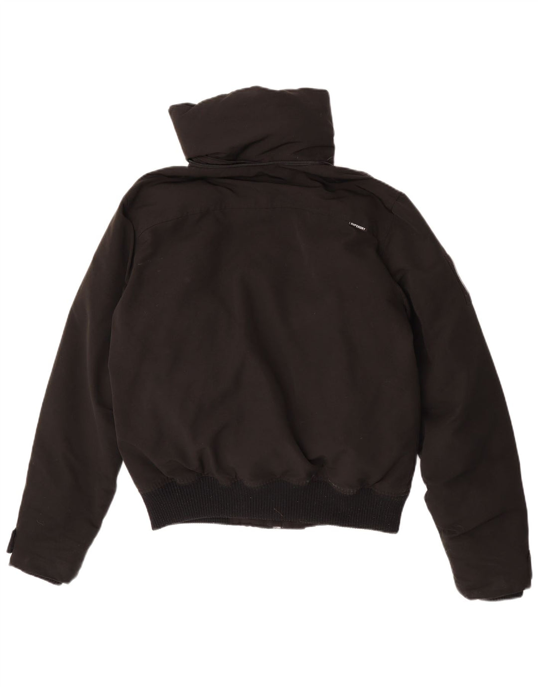 Jaqueta acolchoada masculina Superdry UK 38 poliéster preto médio