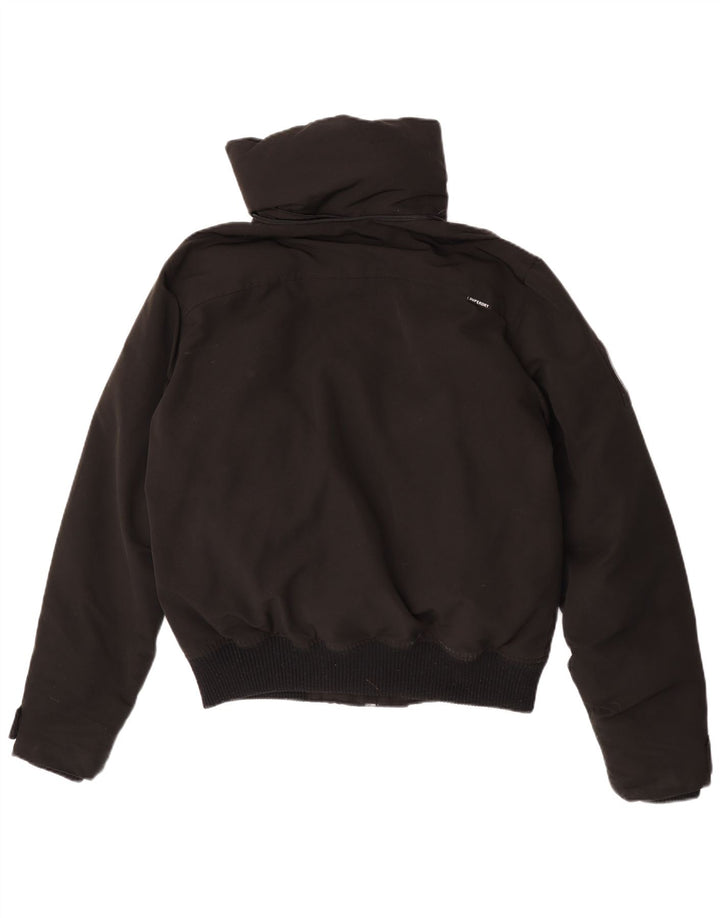 Jaqueta acolchoada masculina Superdry UK 38 poliéster preto médio