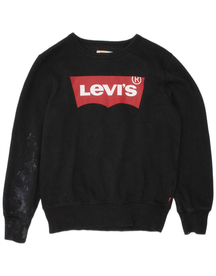 Moletom gráfico LEVI'S Boys 9-10 anos preto