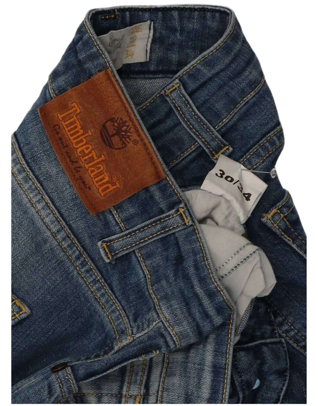 Calça jeans feminina Timberland W30 L28 azul