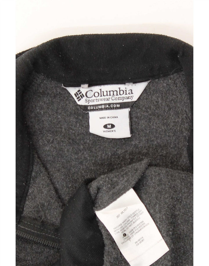 Colete de lã feminino Columbia UK 14 poliéster cinza médio
