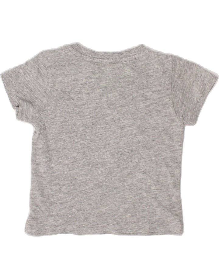 GUESS Baby Girls Graphic T-Shirt Top 6-9 Months Grey Vintage Guess and Second-Hand Guess from Messina Hembry 