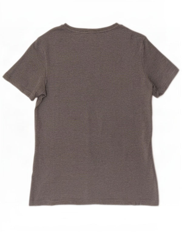 Puma Boys Graphic T-Shirt Top 15-16 Years Grey Flecked Cotton