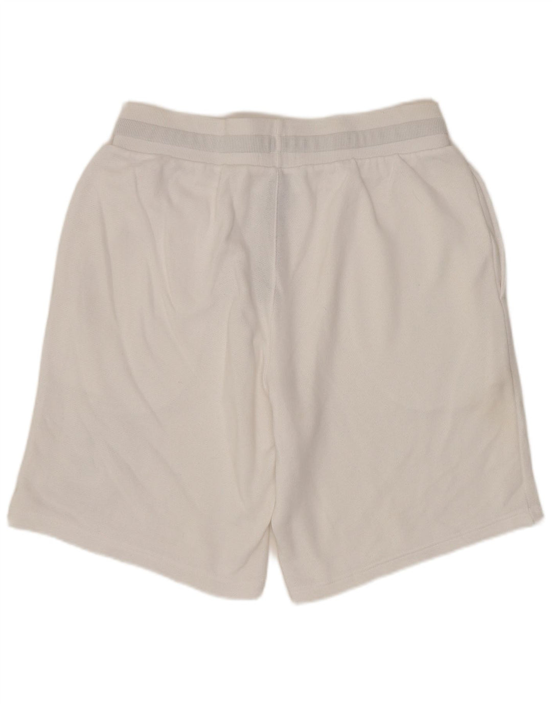 Shorts esportivos masculinos EMPORIO ARMANI médio algodão branco
