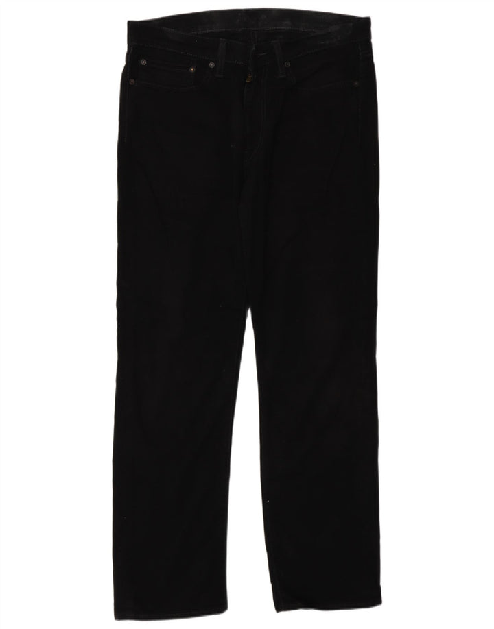 Jeans Levis 514 Straight Masculino W34 L32 Algodão Preto