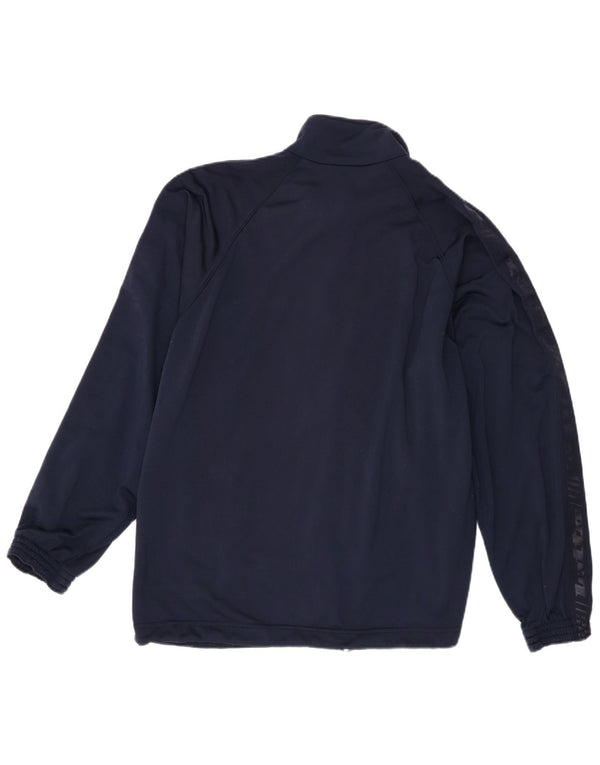 Lotto Mens Graphic Tracksuit Top Jacket Grande Azul Marinho