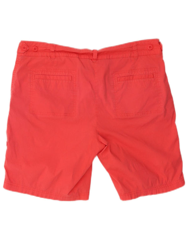 Nautica Shorts Chino Feminino US 10 Grande W32 Algodão Rosa