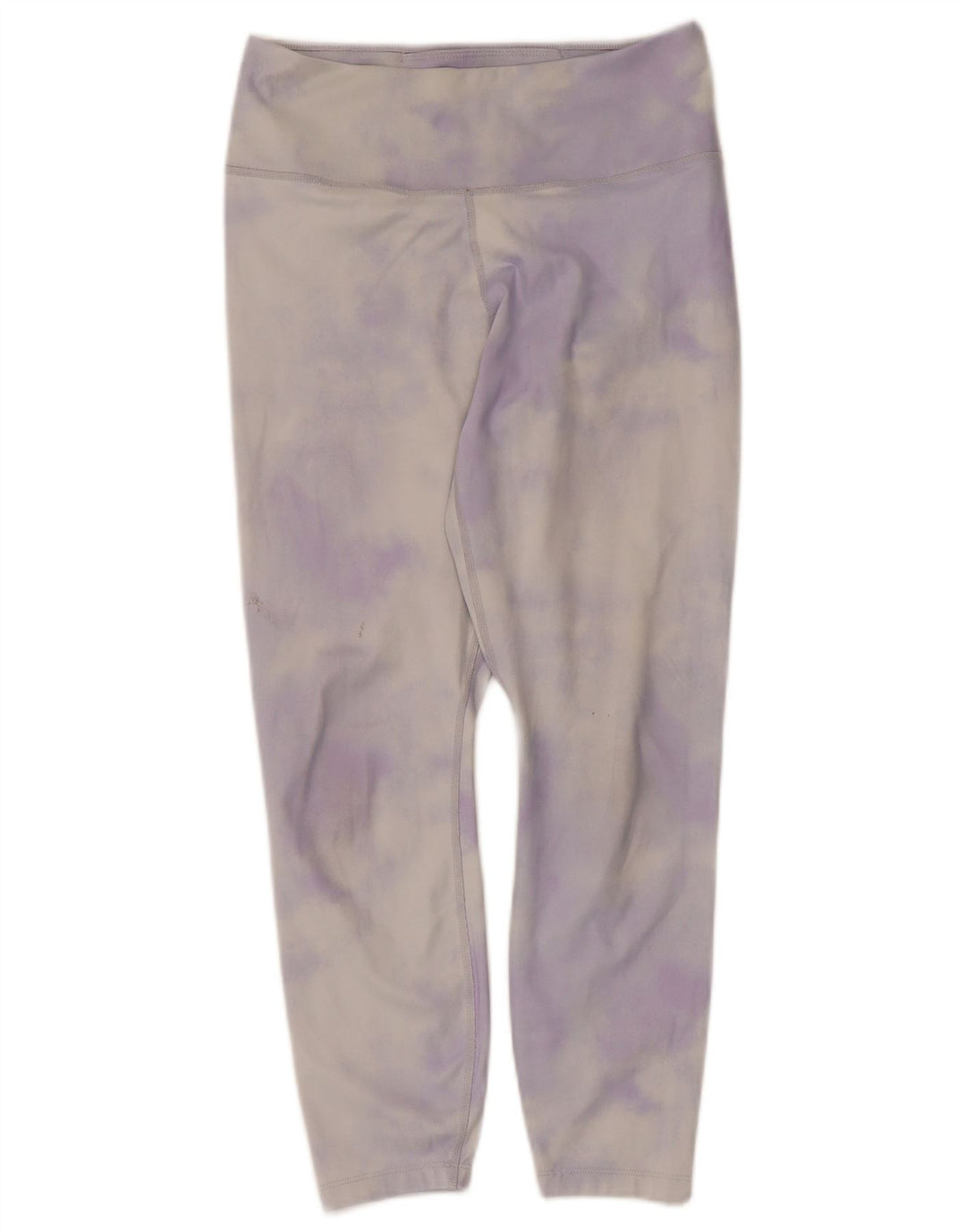 Leggings Nike Dri Fit Capri UK 8 Pequeno Roxo Tie Dye Poliéster