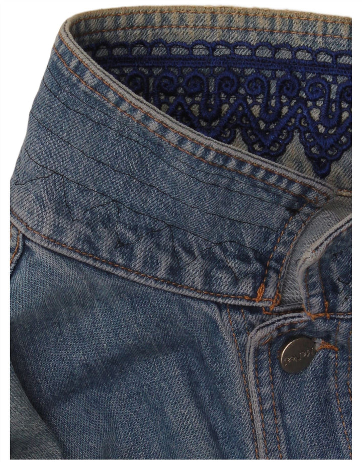 Jaqueta jeans feminina MC Neal UK 20 2XL azul